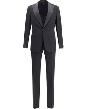 Giorgio Armani Slim Fit Tuxedo - Black