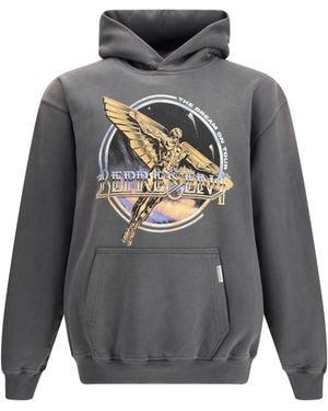 Represent Golden Tour Hoodie Cotton Sweatshirts - Gray