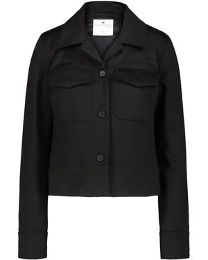 Courreges Polycotton Trucker Jacket Polyester Giacca - Black