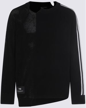 Y-3 Jumpers _Rayon Pet-Rec - Black