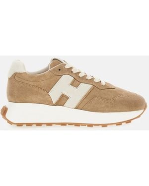 Hogan Sneakers H641 Allacciato - Natural