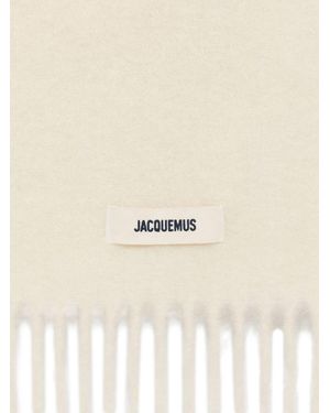 Jacquemus Carro Scarf By Lecarpe - Natural