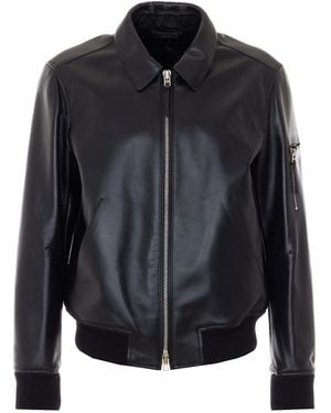Tom Ford Leather Jacket - Black