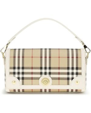 Burberry Note Shoulder Bag - Metallic