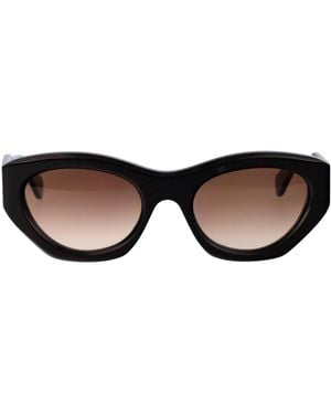 Chloé Ch0220S 002 Acetate Sunglasses - Brown