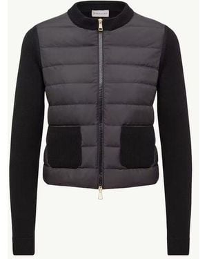 Moncler Moncler Quilted Hybrid Vest - Black