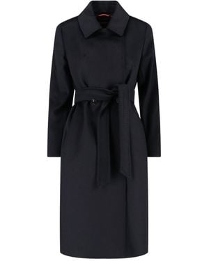 Max Mara Bcollag Robe Coat - Black