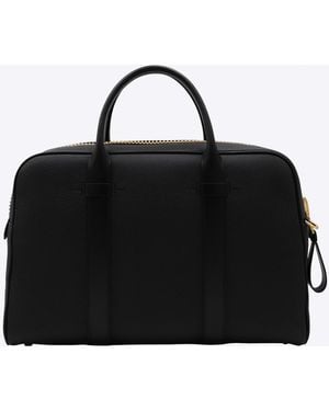 Tom Ford Leather Shoulder Bag - Black