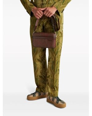 Etro Shoulder Bag Calfskin - Green