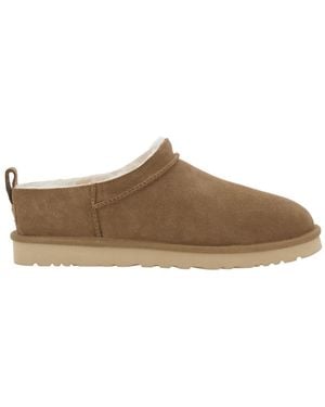 UGG Mules M Classic Micro Suede - Brown