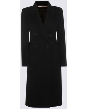 Tagliatore Wool Coat - Black