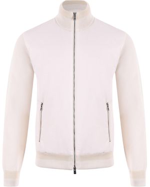 BOSS Boss Cotton Pique Sweatshirt - Pink