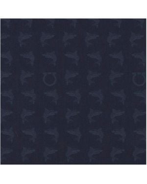 Ferragamo Scarf Wool - Blue