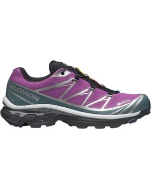 Salomon Logo Detail Rubber Sole Trainers For - Purple
