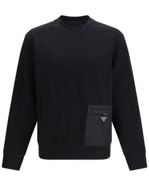 Prada Viscose Sweatshirt Clothing - Blue