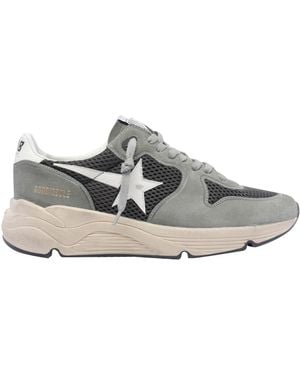 Golden Goose Running Net Sneakers - Gray