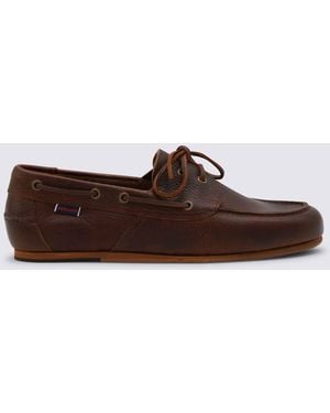 Sebago Leather Owen Loafers - Brown