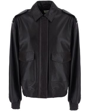 Arma Leather Jacket Astra Coat - Black