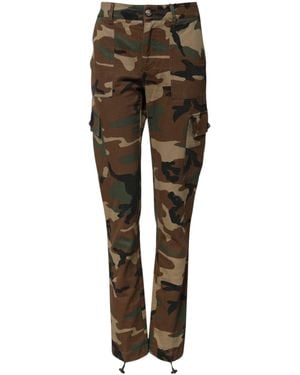 Dolce & Gabbana Slim-Fit Trousers - Green