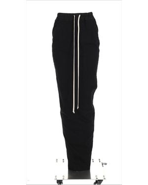 Rick Owens Pull On Pillar Skirt Cotton - Black