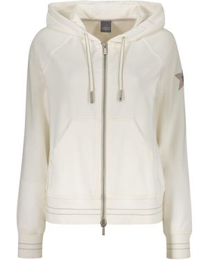 Lorena Antoniazzi Full Zip Hoodie - White