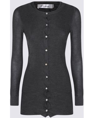 AYA MUSE Dresses Silk Cashmere - Black