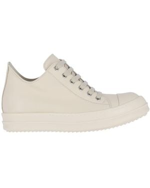 Rick Owens Hollywood Low-Top Sneakers - White