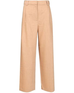 Maison Kitsuné Casual Tailored Pants - Natural