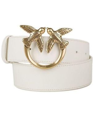 Pinko Belt-Ivory Accessories - White
