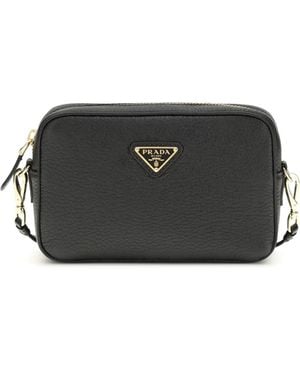 Prada Mini Shoulder Bag - Black