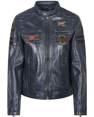 Daytona 73 Jackets Lamb Skin - Blue