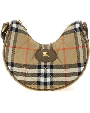 Burberry Horseshoe Crossbody Bag - Natural