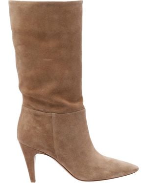 Gianvito Rossi Elise Pump Boots - Brown