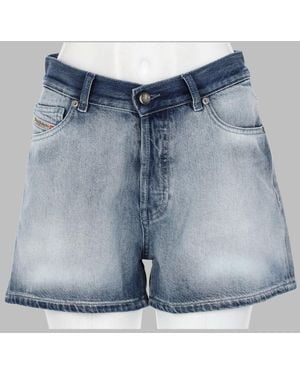 DIESEL Shorts De-Helios Cotton Cly - Blue