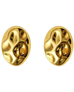 FEDERICA TOSI Earrings Rock-Coloured Metal - Yellow