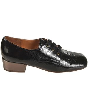 Chie Mihara Uban Derby Shoes - Black