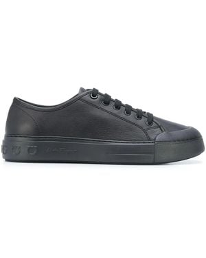 Ferragamo Gancio Low-Top Trainers - Grey