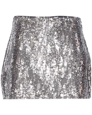 Aniye By Lulu Mini Skirt - Gray