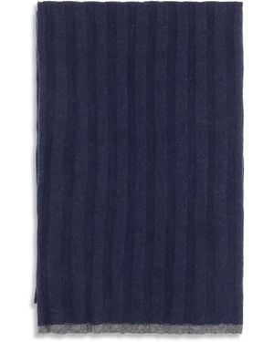 Brunello Cucinelli Cashmere Scarf Kashmir/Capra Hircus - Blue