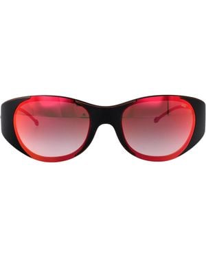 DIESEL 0Dl3003 508-B6 Acetate Sunglasses - Red