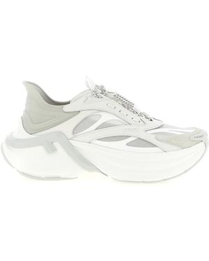 Fendi Logo Trainers - White