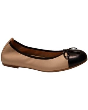 Unisa Ballerina Ns Calf Leather Shoe - Brown