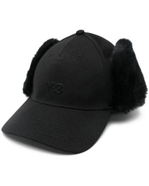 adidas Y-3 Cap Recycled Polyester Hat - Black