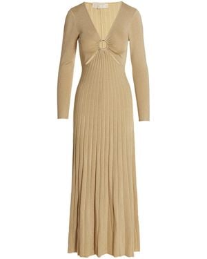 Michael Kors O Ring Maxi Dress - Natural