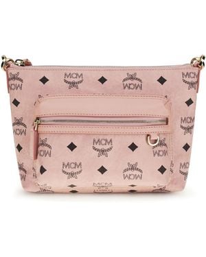 MCM Aren Crossbody Bag - Pink