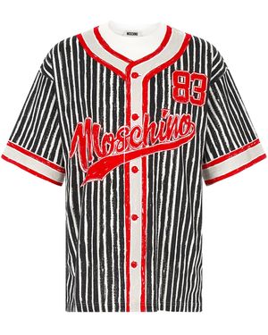 Moschino Trompe-'œIl Print T-Shirt - Red