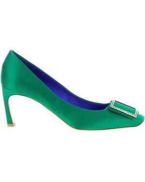 Roger Vivier 'Trompette' Pumps - Green