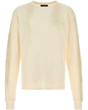 Amiri Cream Cotton Jumper - Natural