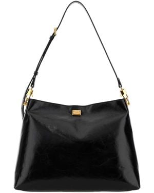 Dolce & Gabbana Dolce & Gabbana Vittoria Shoulder Bag - Black