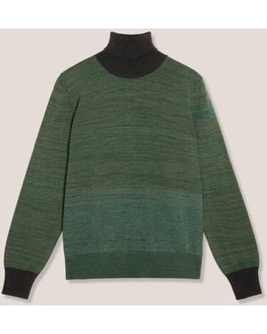 Doppiaa Aamintore Wool Turtleneck Knitwear - Green